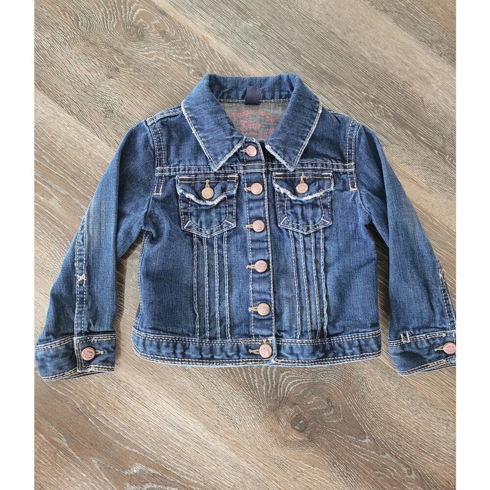 Gap Toddler Girls‎ Denim Jacket size 3t #3